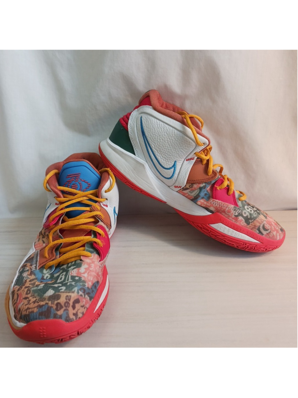 Nike Kyrie Infinity 8 KY-D Men's Size 13 Basketball Shoes Multicolor CZ0204-100